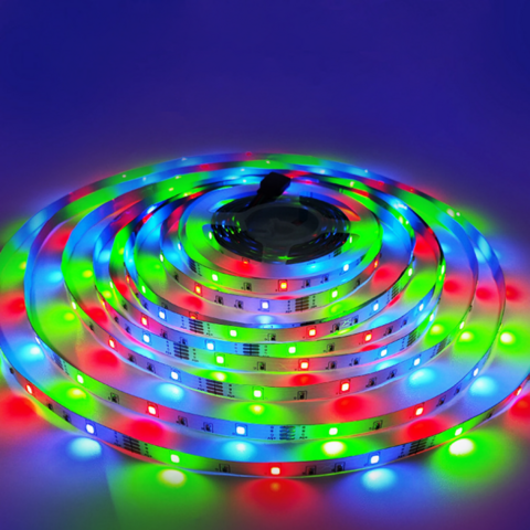 Customizable Digital Rgb Led Rope Light With Silicone Encapsulation, 5v ...