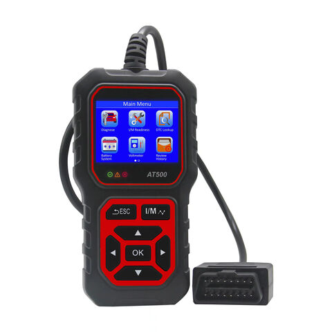Fábrica OEM acclope at500 obd2 escáner de código de falla automotriz lectores color rojo para el coche for sale at factory direct price