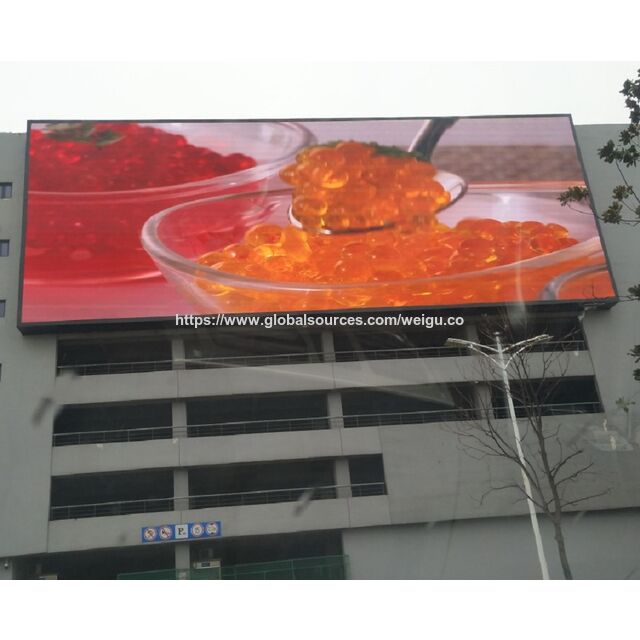 Outdoor Led Display P10 Advertising Billboard High Brightness ...