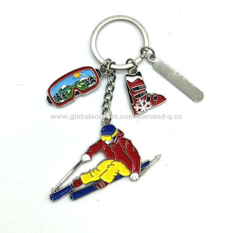Buy China Wholesale Custom Logo Metal Winter Snow Mountain Souvenir ...