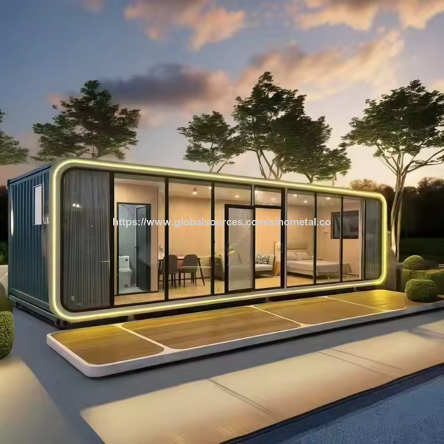 20ft And 40ft Modular House Indoor Home Office Pod Apple Cabin Office ...