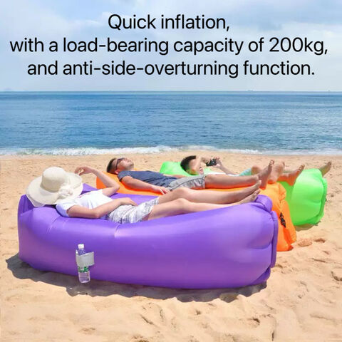 Shoreside Inflatable Chair Weight 200 Kg Outdoor Camping Inflatable Sofa Mat Lazy Bag Season ...
