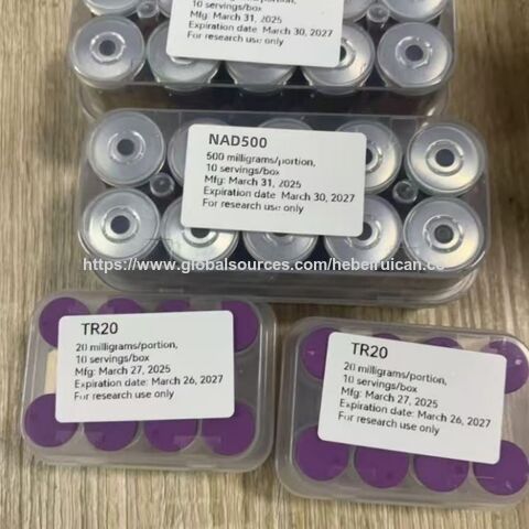Hochwertige Peptide, Peptidpulver NAD 500mg, Peptid TR 10mg 15mg 20mg 30mg in Vials mit bestem Feedback.