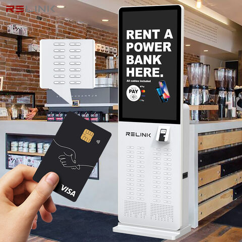 Sharing Power Bank 48slots Powerbank Rental Stand Charging Station For ...