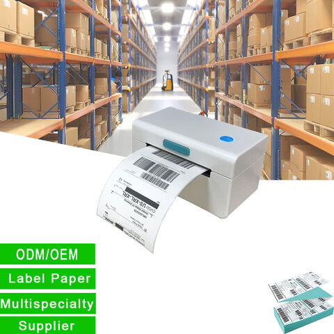 110mm 4x6 Thermal Shipping Label Barcode Printer Wireless Bluetooth ...