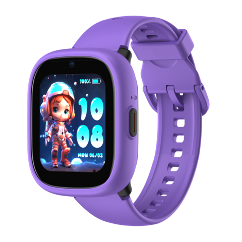 K3 LAGENIO 4G Kinder Smartwatch – Hohe Akkukapazität, Wechselbares Design, GPS-Tracking, SOS, 4G Videoanruf, IP68 Wasserdicht