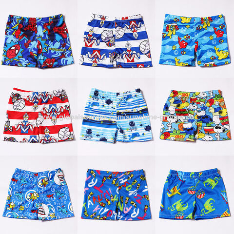 Celana renang anak laki-laki model boxer, cepat kering, celana renang bayi laki-laki, sutra susu, untuk pemandian air panas for sale at factory direct price