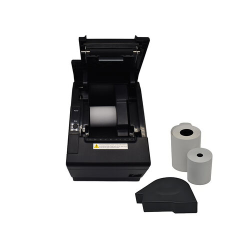 80mm POS Thermobon-Drucker kompatibel mit 58mm Papierrolle mit Leitblech, Bluetooth USB und automatischem Cutter für den Rechnungsdruck