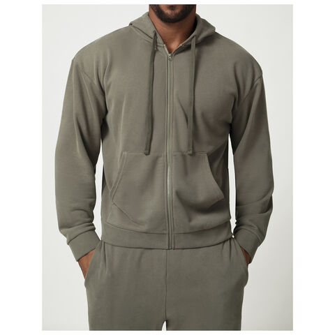 Vestes Grandes Tailles Personnalisées | Sweats à Capuche Grandes Tailles de Haute Qualité pour Hommes 42% Coton 53% Polyester 5% Spandex
