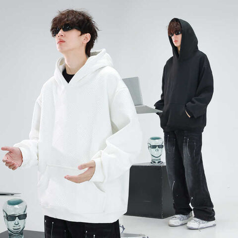 High Quality 460Gsm Blank Pullover Hoodie Without Draw String Thick Premium Men Oversize Hoodie for sale at factory direct price