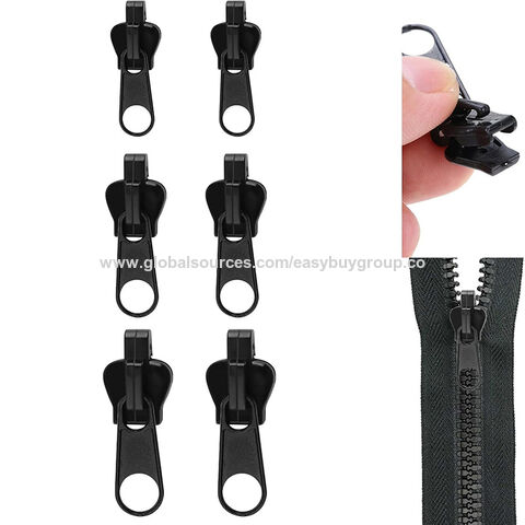 Sliders de zíper Venda quente slider de zíper de nylon de alta qualidade cabeça de zíper livre multifuncional cabeça de zíper de bagagem de couro for sale at factory direct price