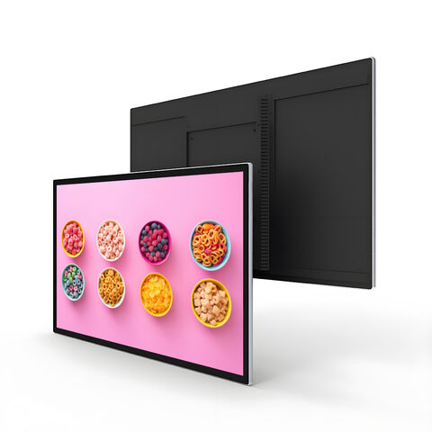 4k Ultra Clear Wall Mounted Ad Player Digital Advertising Machine Lcd ...