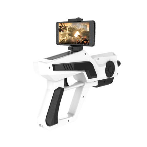 Pistol AR Game Pertarungan Virtual 3D Kontrol Cerdas Plastik untuk Ponsel - Grosir