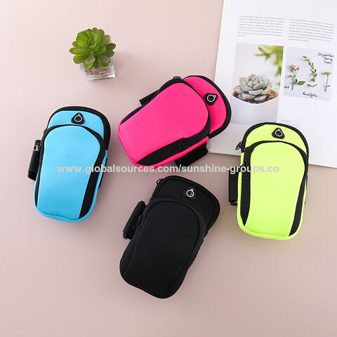 Sac de bras de sport pour cyclisme en extérieur, fitness, sac de rangement portable, étui de téléphone portable, brassard de course
