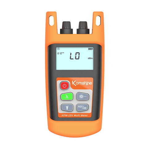 Medidor de Potencia de Fibra Óptica Portátil con Localizador Visual de Fallas, Probador de Cable de Red y Herramienta de Prueba de Fibra Óptica (OPM) for sale at factory direct price