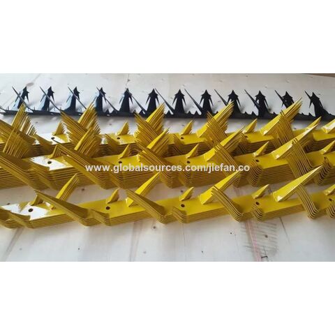 Anti-Kletter-Spikes für Bäume, Verzinkter Wandspießzaun zur Wandbefestigung - Sicherheitszaun