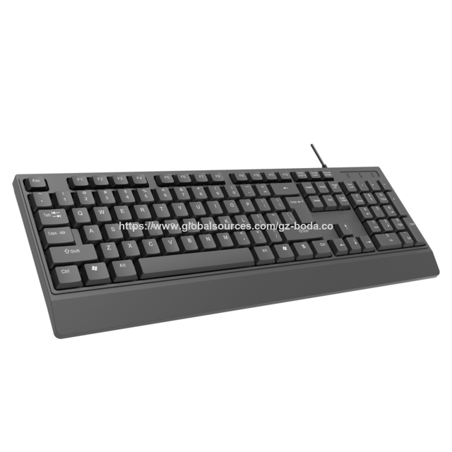Odm Full Size Usb Wired Computer Keyboard Low Profile Office Keyboard ...