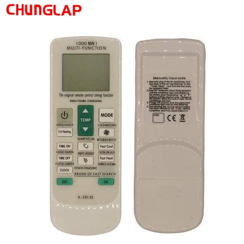 CHUNGLAP | K-2012E جهاز تحكم عن بعد عالمي لمكيف الهواء 1000 في 1 - وحدات تحكم لاسلكية متعددة الوظائف for sale at factory direct price