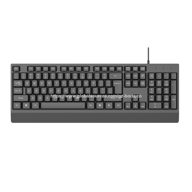 Clavier de bureau ergonomique filaire personnalisé à profil bas pour Windows Mac PC Portable for sale at factory direct price