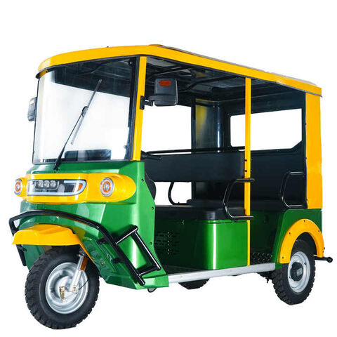 Händlerpreis 2025 Elektrisches Dreirad Geschlossene Tuk-Tuk Auto Rikscha Service 1800kW Motor Kulturelle Erlebnisse