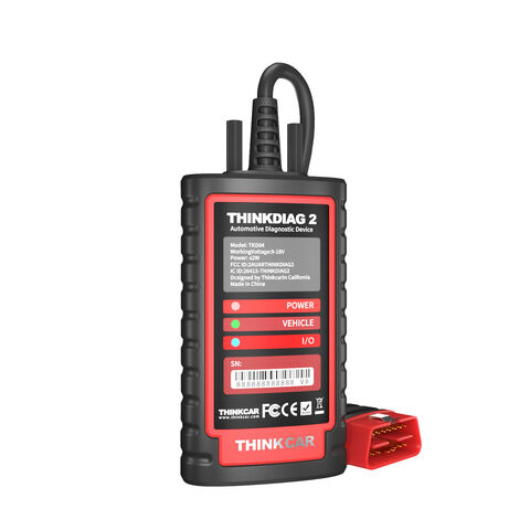 Thinkcar THINKDIAG 2 Leitor de Código OBD2 de Sistema Completo com 16 Funções de Reset para Telefone/Tablet Android/IOS - Ferramenta de Diagnóstico Automotivo