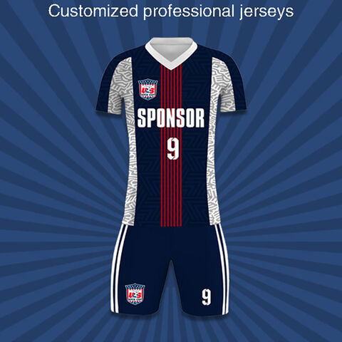 Compre Camisetas De Fútbol Personalizadas De Alta Calidad Para