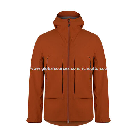 Herren Polyester Wasserdichte Atmungsaktive Jacke Leichte Outdoor Jacke for sale at factory direct price