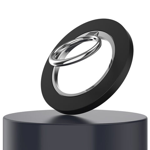 Anillo Metálico Magnético para Teléfono, Soporte Ajustable, Agarre Magnético para Smartphone