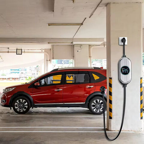 Station de recharge pour VE mobile étanche, CA intelligente 32A, chargeur rapide pour VE portable d'urgence type 1 7kW pour véhicule électrique for sale at factory direct price