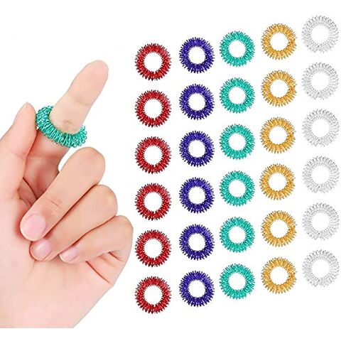Bulk Buy China Wholesale Spiky Finger Massage Acupuncture Ring Sensory ...