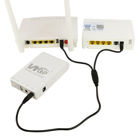 Mini UPS Portátil WGP con Batería de Respaldo y Múltiples Salidas USB 5V DC 9V 12V para Router WiFi, Cámara CCTV y Teléfono Móvil for sale at factory direct price