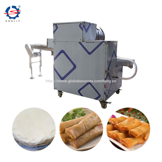 Good Price Lumpia Spring Roll Wrapper Maker Injera Making Machine for Sale for sale at factory direct price