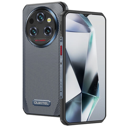 Teléfono Robusto 5G LTE IP68 Impermeable y Resistente a Golpes para Aventureros con Altavoz Potente y Pantalla LED Antirrayas