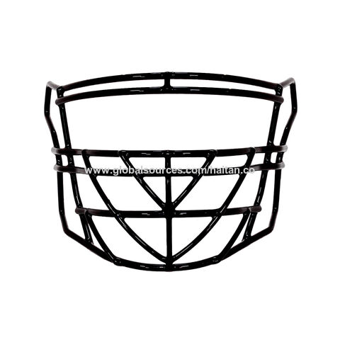 Casques de football américain professionnel avec grille métallique renforcée, double barre supérieure et conception à mailles croisées - Équipement de sport durable for sale at factory direct price