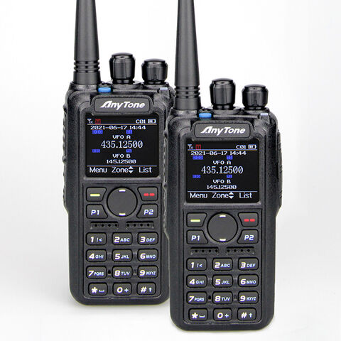 Anytone DMR Amateurfunkgerät AT-D878UV Plus mit 4000 Kanälen, 200.000 digitalen Kontakten DMR Funkgerät Walkie Talkie for sale at factory direct price
