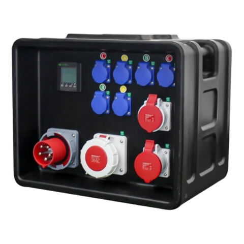 OEM Distribución de Energía para Eventos, Cajas de Distribución Eléctrica con Enchufe Negro para Iluminación de Escenarios for sale at factory direct price