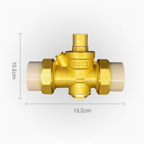 Mineral HPb59-1 PPR40 Hochwertiges Warmwasser-Druckregelventil PPR Messing Druckminderer
