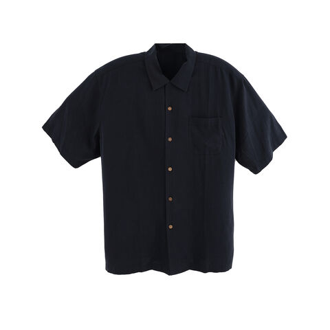 Camisa jaqueta masculina de algodão de manga curta estampada for sale at factory direct price