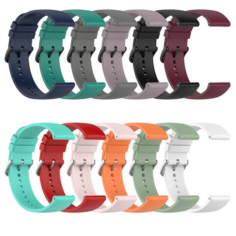 Correas de Reloj de 20 mm con Liberación Rápida, Correa Deportiva de Silicona para Samsung Galaxy Watch Classic de 22 mm, Brazalete de Reloj Inteligente, Banda de Color Sólido