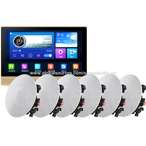مكبر صوت مثبت على الحائط بشبكة قابلة للطلاء OEM ODM للديكور المخصص for sale at factory direct price