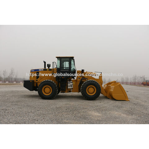Brand New 6ton Front End Loader Sem660d Wheel Loader In Stock - Buy ...