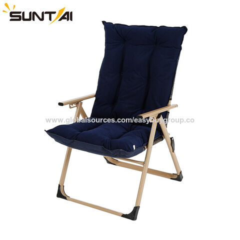 Sillones reclinables Silla de ordenador de oficina de lujo ligero para adultos Silla de salón de gran capacidad Silla plegable portátil Silla perezosa for sale at factory direct price