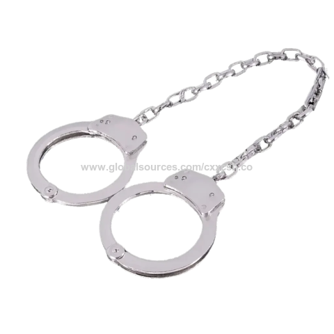 Hand Cuffs Click High Quality Nickel Plated 40cm Leg Cuff $2.3 - Wholesale China ...