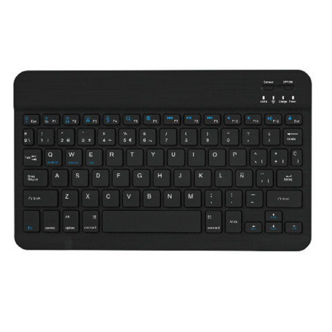 Teclado Bluetooth de 9.7 pulgadas, múltiples opciones de color, diseño ligero de 6.4mm de grosor y 183g. Conexión Bluetooth 3.0 de modo dual. for sale at factory direct price