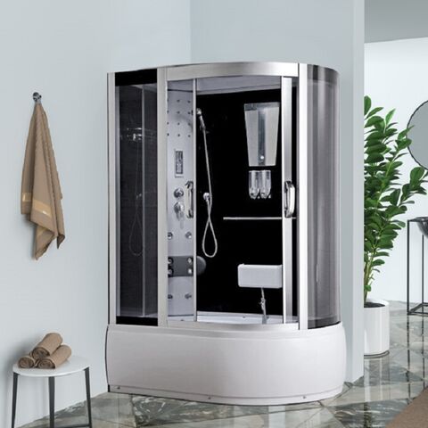 Cabine de douche multifonctionnelle conçue pour répondre à tous vos besoins et éliminer la fatigue de la journée. Idéale pour les projets de construction et de rénovation.