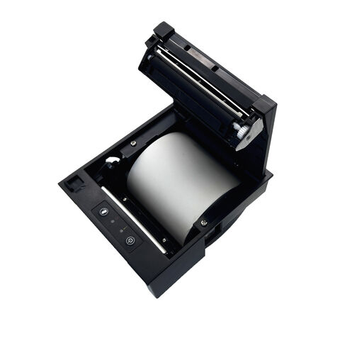 Impresora de Panel Integrado con Cortador Automático, Impresora Térmica de Etiquetas, Máquina de Impresión de Recibos, Creador de Tickets y Facturas en Blanco y Negro for sale at factory direct price