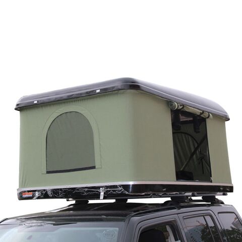 Tienda de Campaña Portátil Doble Capa 2025 para Coche, Impermeable, Equipo de Camping para Adultos, Postes de Aluminio, Tela de Lona, Fácil de Transportar, Techo Moderno - Venta Directa de Fábrica for sale at factory direct price