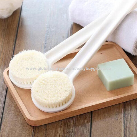 Brosses de bain en silicone pour massage, manche long, nettoyage du dos, brosses exfoliantes pour le dos for sale at factory direct price