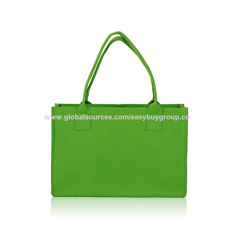 Bolsos de fieltro ligeros de lana para promoción - Bolsos de fieltro publicitarios for sale at factory direct price