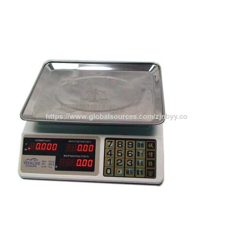 ميزان وزن رقمي مع جدول تسعير للاستخدام في سوق الخضار الأكثر مبيعًا for sale at factory direct price